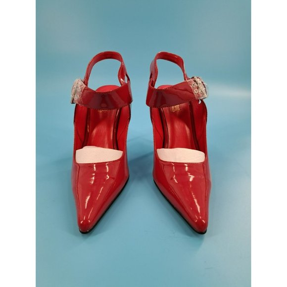 Hollywood Heels Double Grommet Heel Conquest NEW‎ RED - Picture 2 of 4